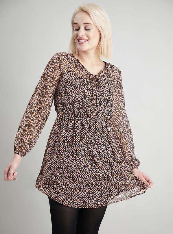 Long sleeve outlet dress in store